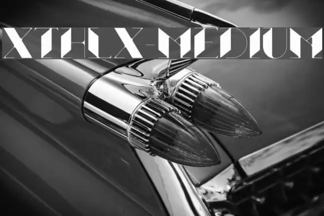 Xthlx-Medium Font examples