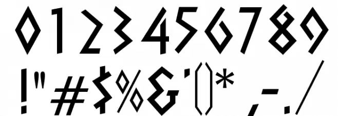 Xtra Font OTHER CHARS