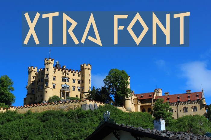 Xtra Font examples