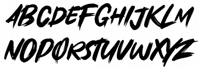 Xtradex फ़ॉन्ट लोअरकेस