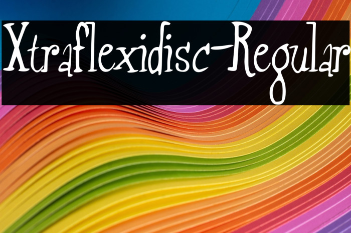 Xtraflexidisc-Regular Example 3