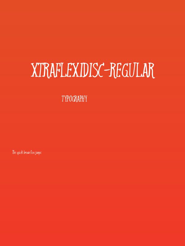 Xtraflexidisc-Regular Poster