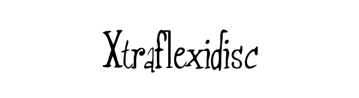 Xtraflexidisc  नि: शुल्क फ़ॉन्ट्स डाउनलोड