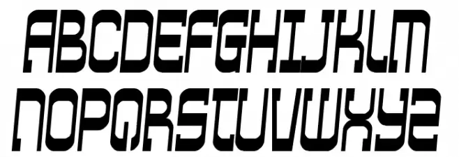 Xtraordinary Schriftart Groß