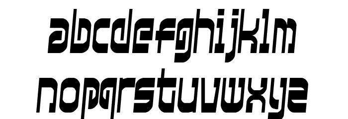 Xtraordinary Font LOWERCASE