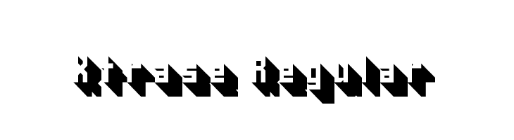 Xtrase Regular Font