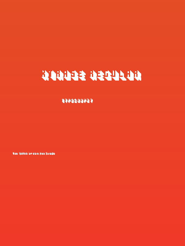 Xtrase Regular Poster