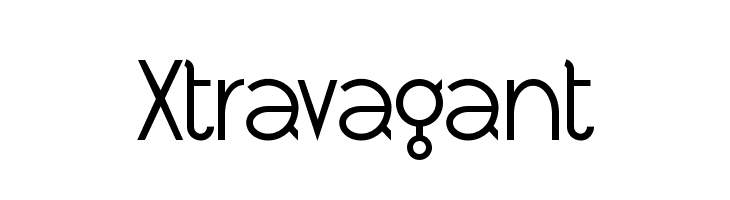 Xtravagant  Frei Schriftart Herunterladen
