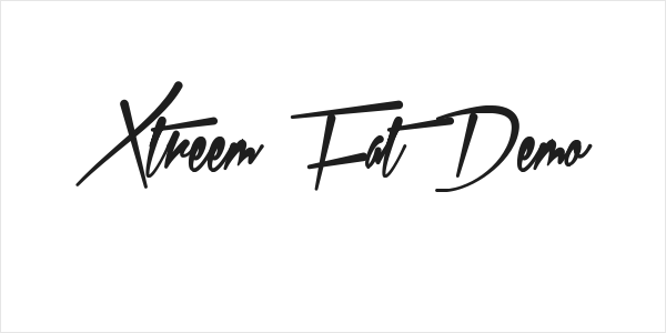 Xtreem Fat Demo Logo