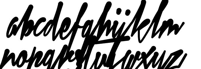 Xtreem Fat Demo Font LOWERCASE