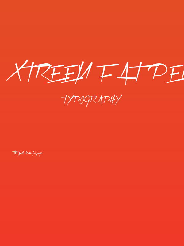Xtreem Fat PERSONAL USE Poster