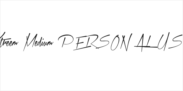 Xtreem Medium PERSONAL USE Logo