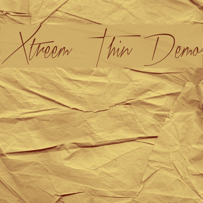 Xtreem Thin Demo Font examples