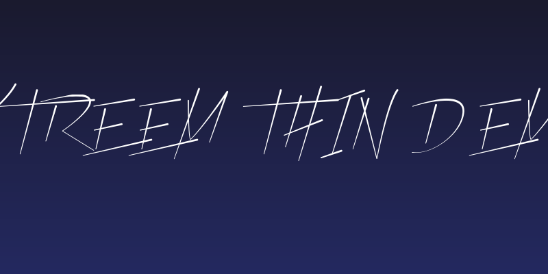 Xtreem Thin Demo Social Header