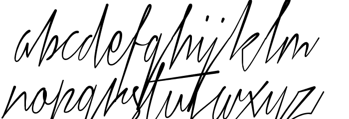 Xtreem Thin Demo Font LOWERCASE