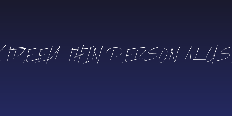 Xtreem Thin PERSONAL USE Social Header