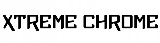 Xtreme Chrome  les polices de caractères gratuit tlcharger