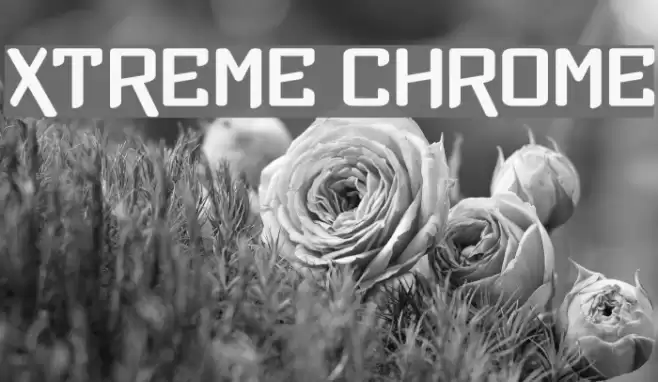 Xtreme Chrome Font examples