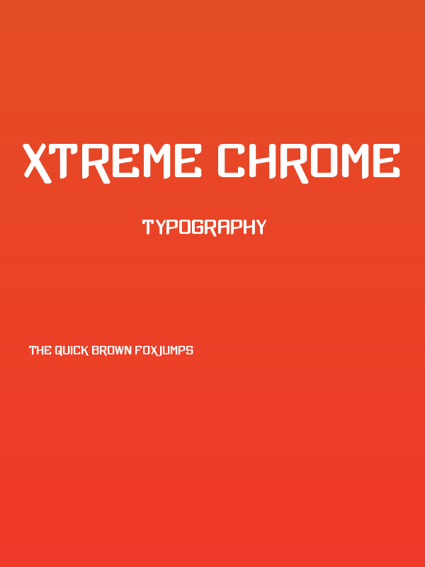 Xtreme Chrome Poster