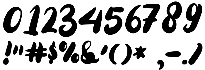 xtra_riveria Font OTHER CHARS