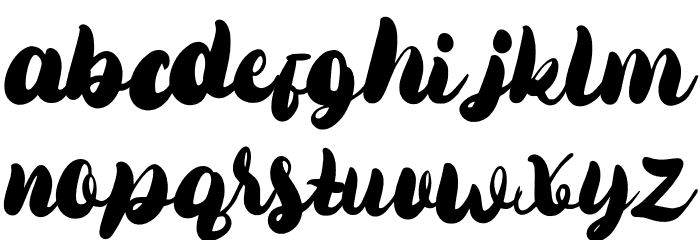 xtra_riveria Font LOWERCASE