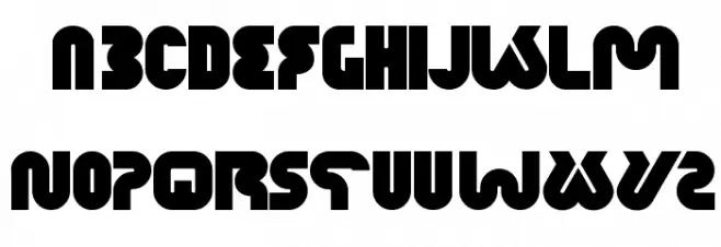 xtreme bike خط أحرف صغيرة