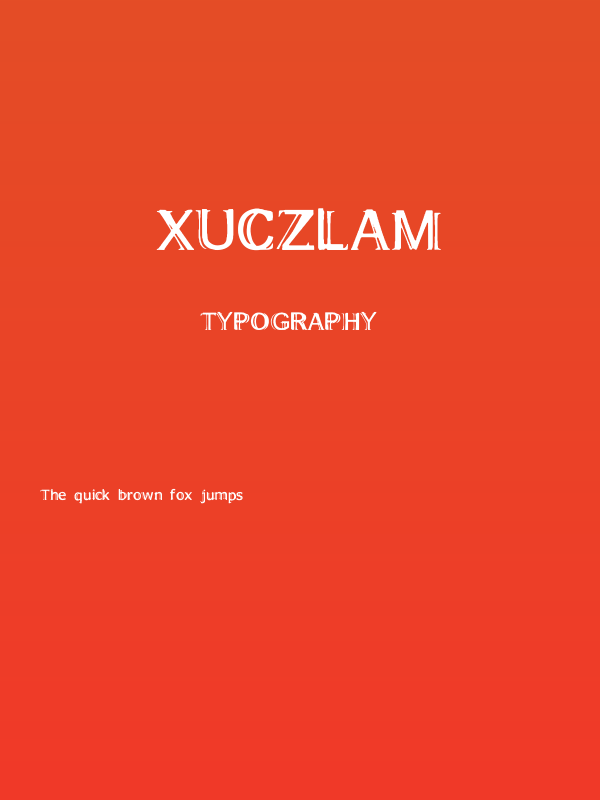 Xuczlam Poster
