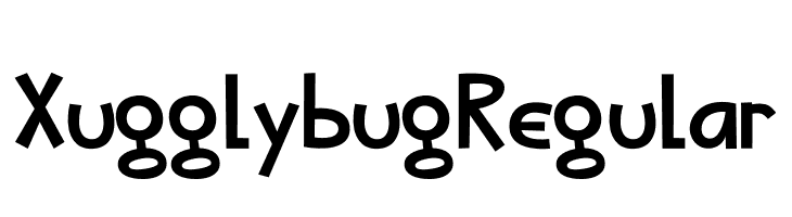 Xugglybug Regular  Free Fonts Download