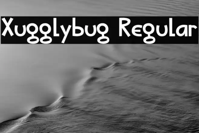 Xugglybug Regular Font examples