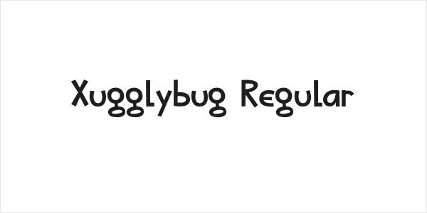 Xugglybug Regular Logo