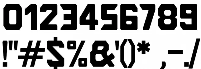 Xuong Font OTHER CHARS