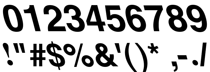 XW Zar Bold Italic Font OTHER CHARS