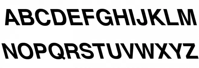 XW Zar Bold Italic Polices MAJUSCULES