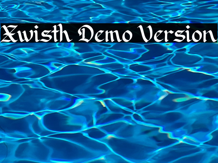 Xwisth Demo Version Example 1