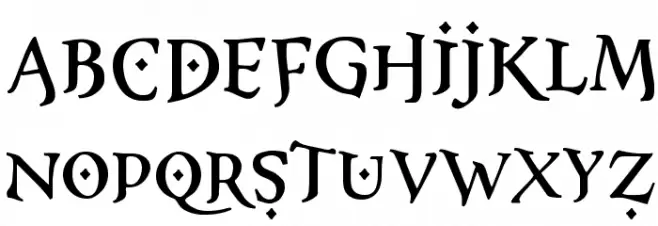 XXII ARABIAN-ONENIGHTSTAND Bold Schriftart Groß