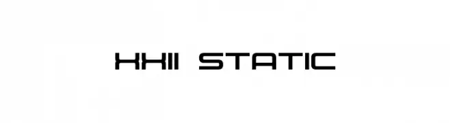 XXII STATIC  Descarca Fonturi Gratis