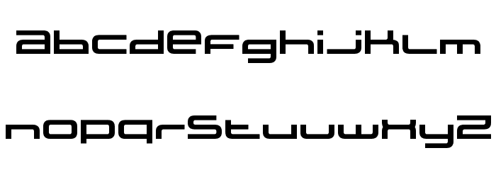 XXII STATIC Font LOWERCASE