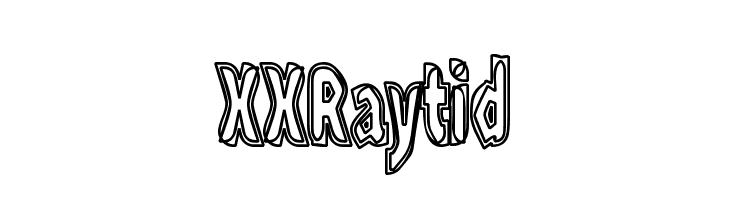 XXRaytid Font
