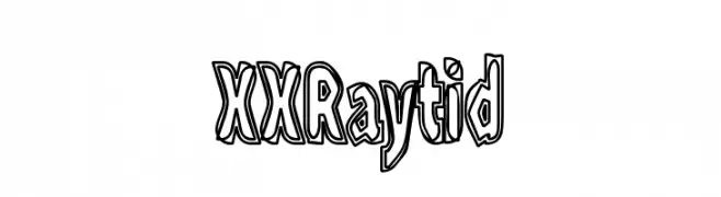 XXRaytid  Скачать бесплатные шрифты