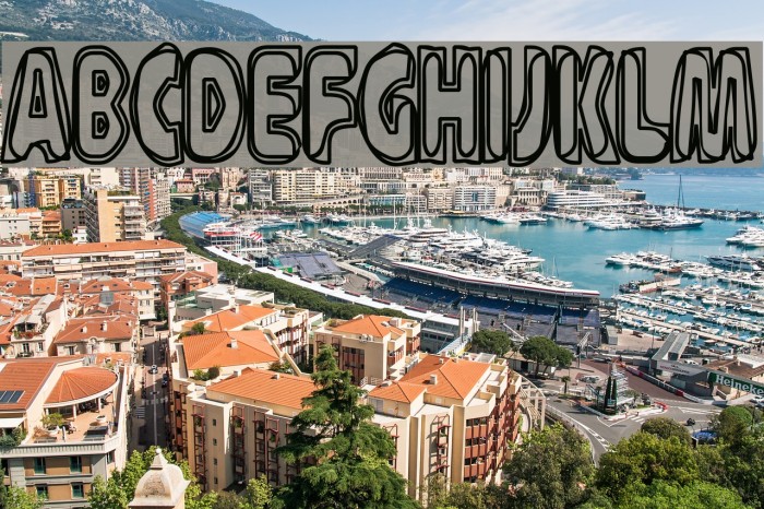 XXRaytid Font examples
