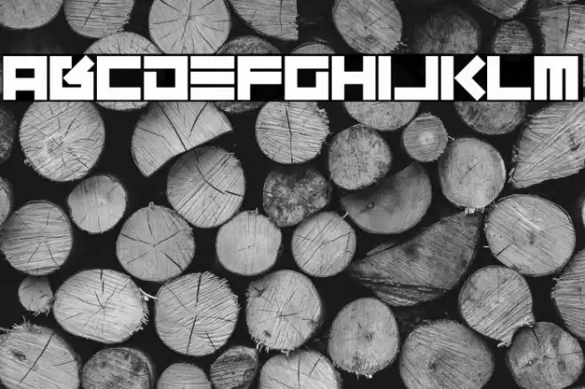 XXX Thirty Font examples