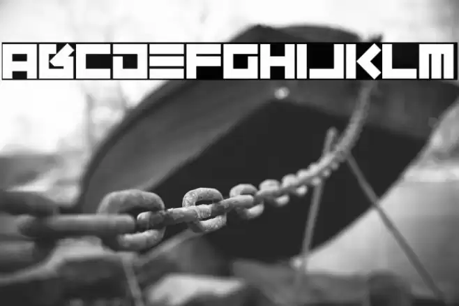 XXX Thirty Font examples