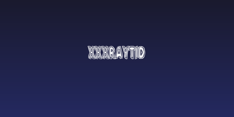 XXXRaytid Social Header