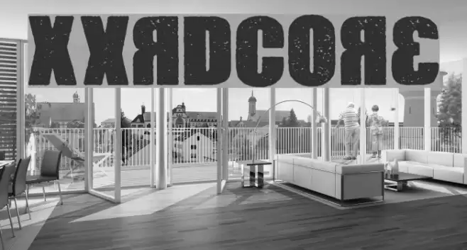 Xxrdcore Font examples