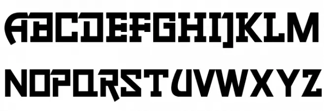 xxjjoosengx33xx Bold Font UPPERCASE