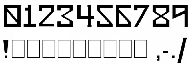 xxjjoosengx33xx Classic Font OTHER CHARS