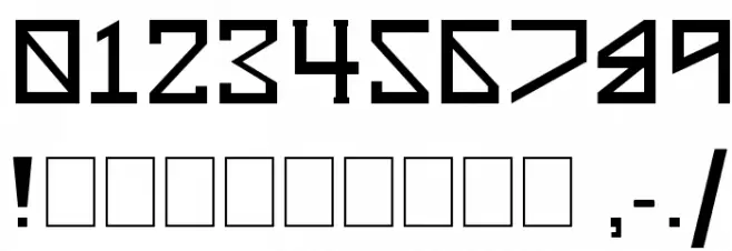 xxjjoosengx33xx EX II Font OTHER CHARS