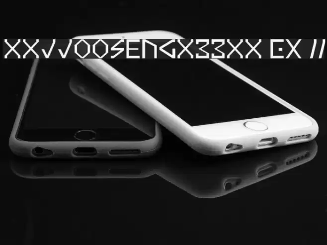 xxjjoosengx33xx EX II Font examples