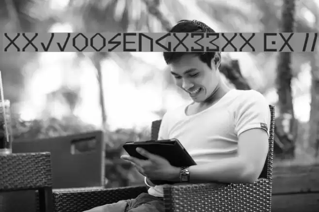 xxjjoosengx33xx EX II Font examples