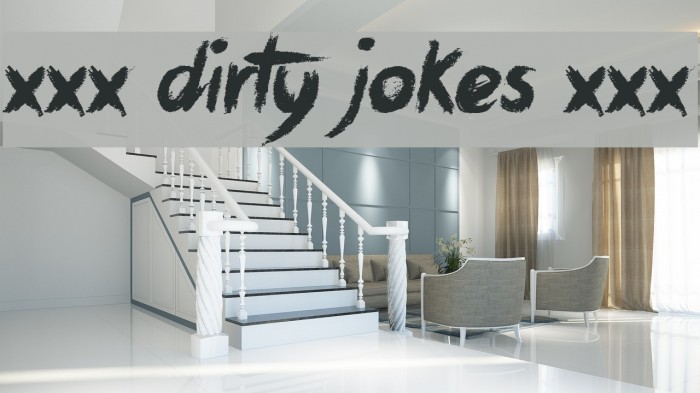 xxx Dirty Jokes xxx Font examples